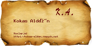 Kokas Aldán névjegykártya